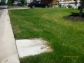 Lakeview Grass Swale, poured concrete inlet.JPG
